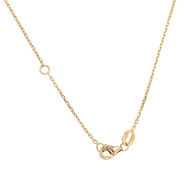 Yellow Gold Butterfly-Motif...