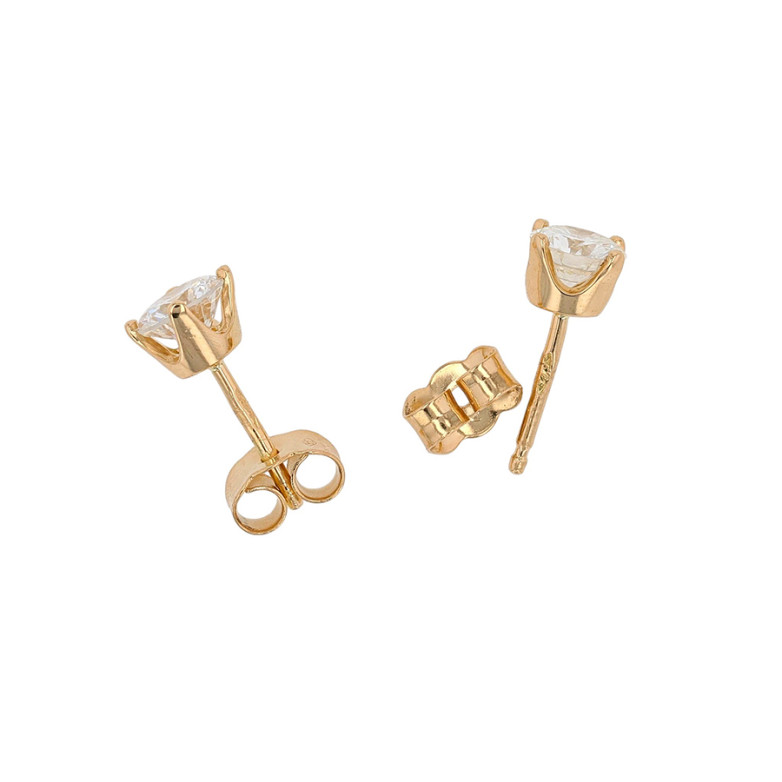 1-carat diamond earrings in...