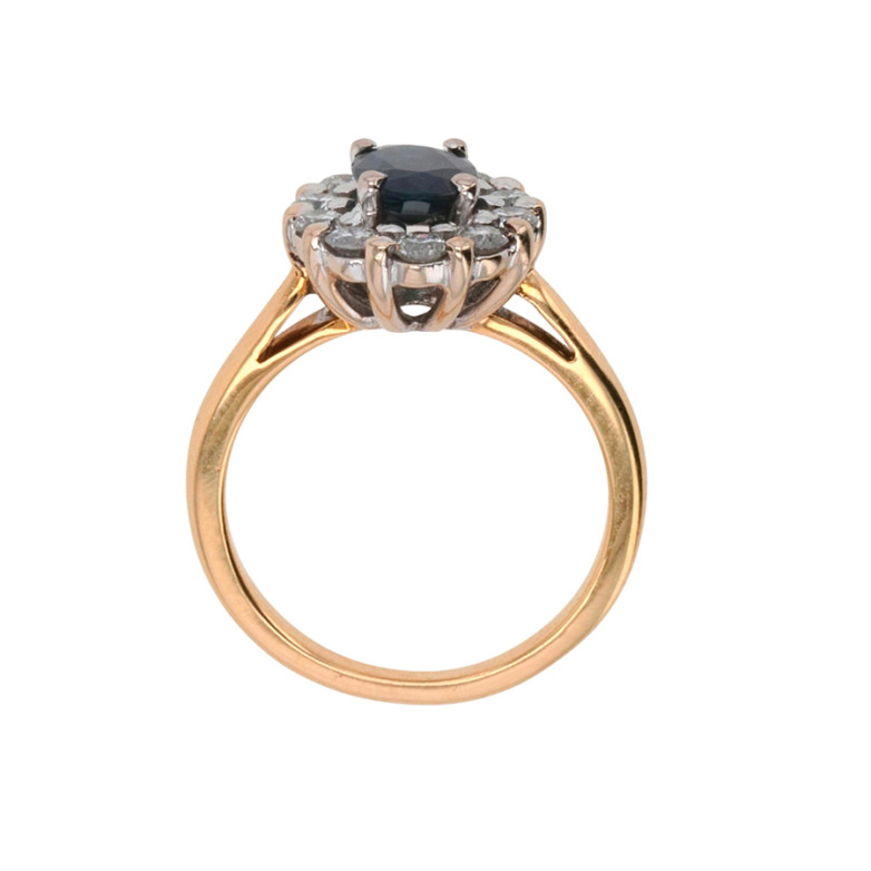 1.17-carat sapphire and...