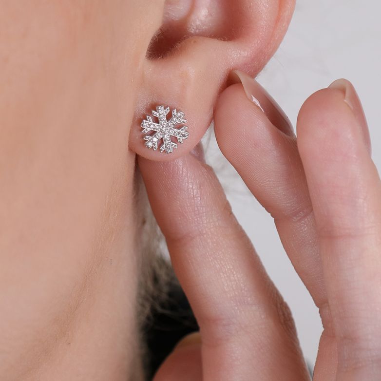 Boucles d'oreilles diamants...