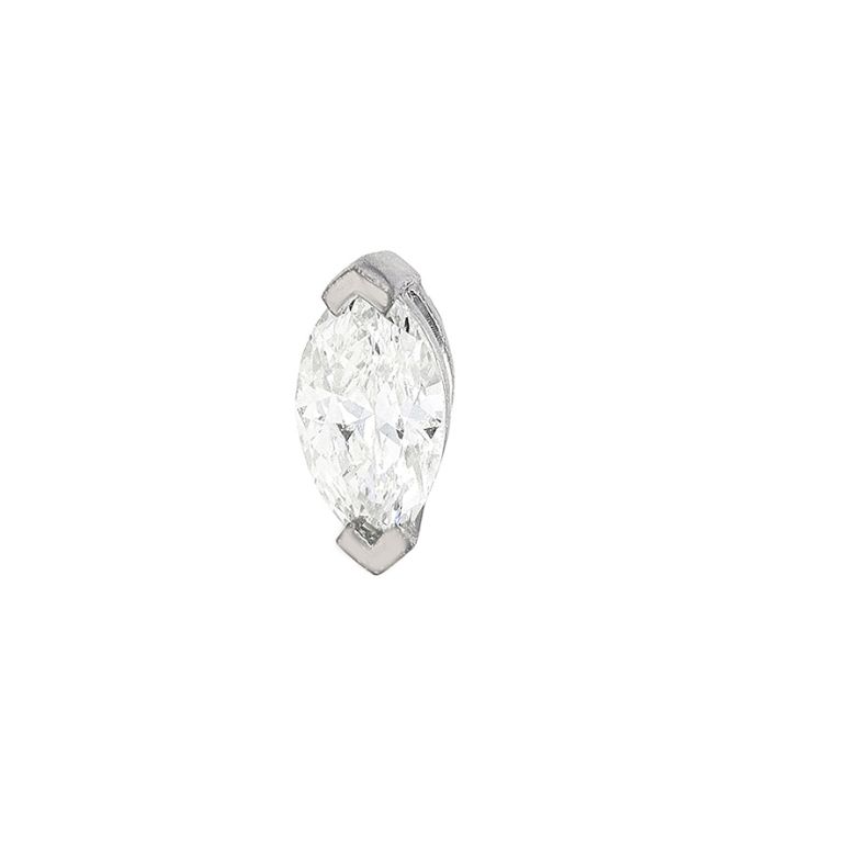 Single diamond earring,...