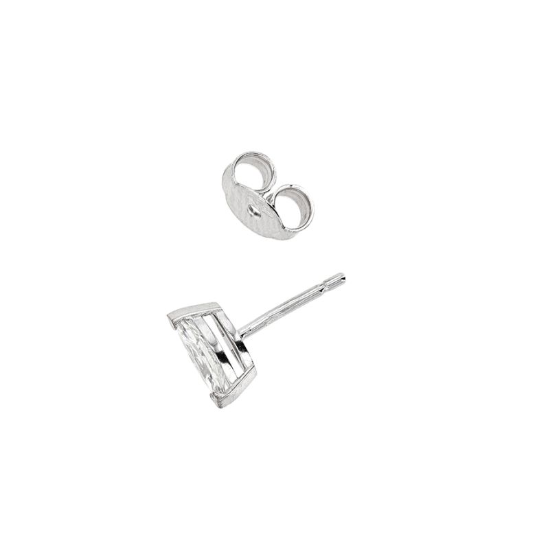 Single diamond earring,...