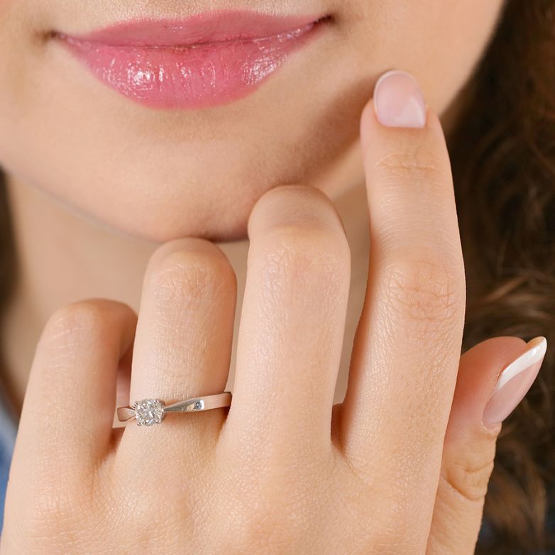 0.48-carat diamond...
