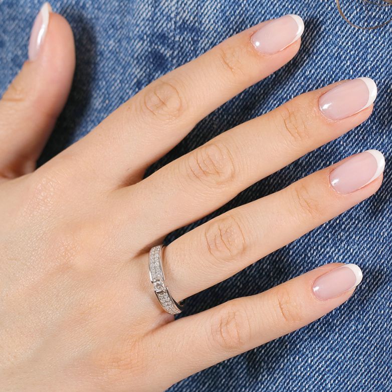 0.44-carat Diamond Ring,...