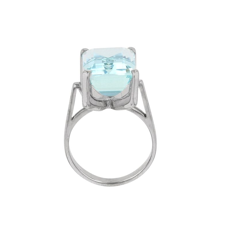 7.04-carat Aquamarine Ring,...
