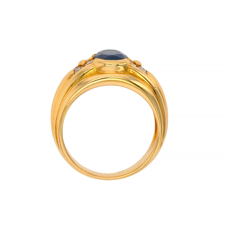 1.85-carat sapphire and...