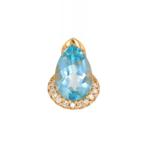 3.55-carat topaz and...