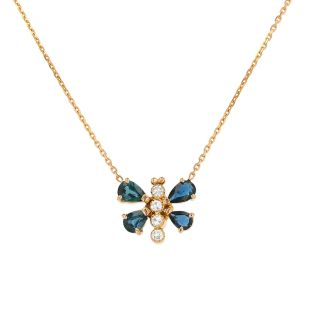 Necklace with 1.12 carats...