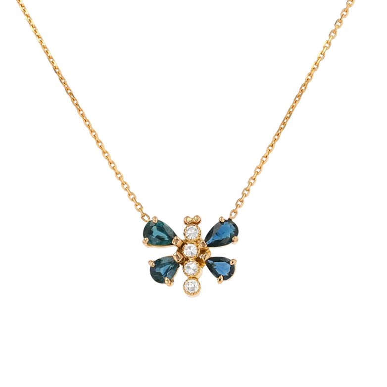 Necklace with 1.12 carats...