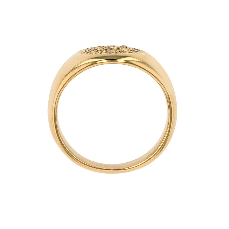 Vintage diamond signet...