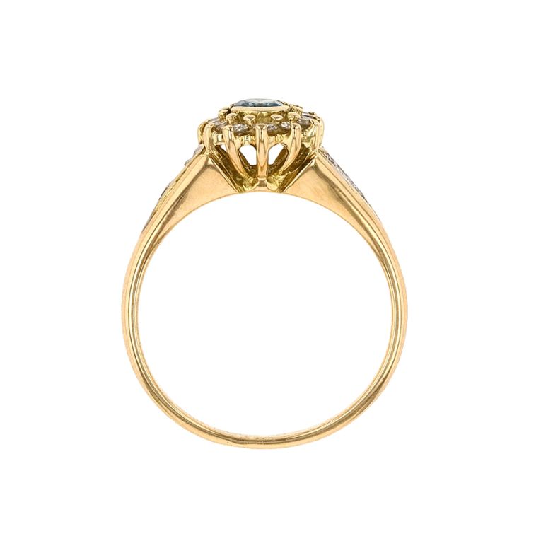 0.24-carat sapphire and...