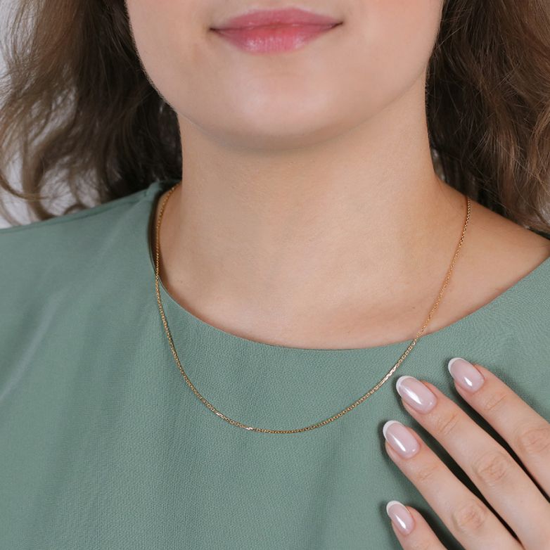 2.80g Yellow Gold Forçat Chain