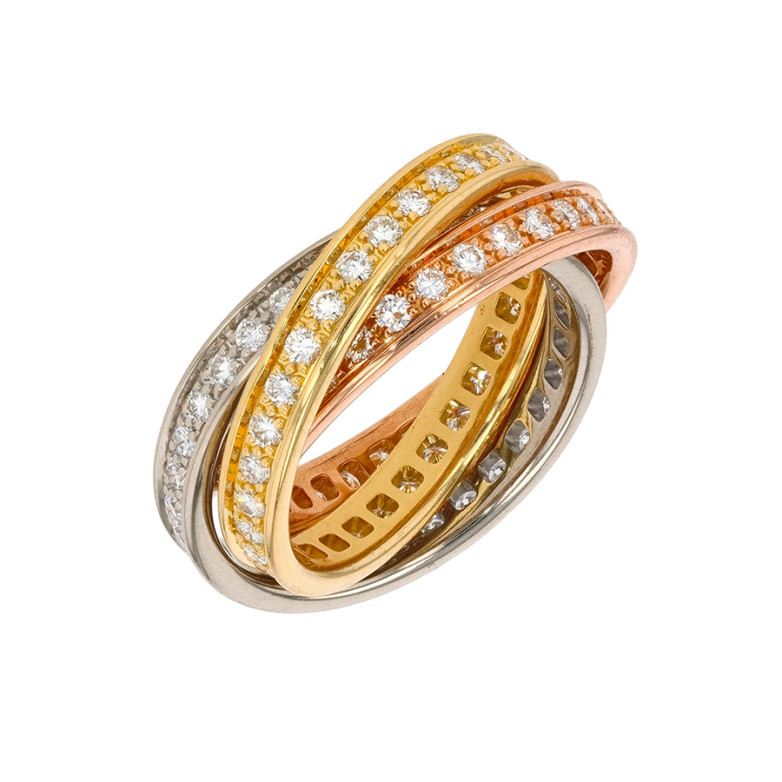 CARTIER Trinity Ring with...