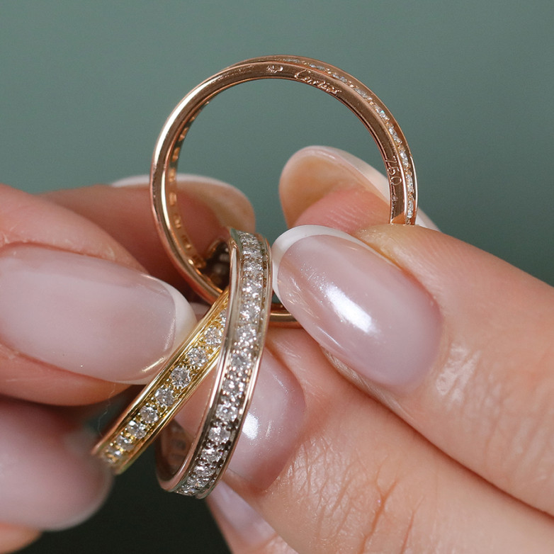 CARTIER Trinity Ring with...