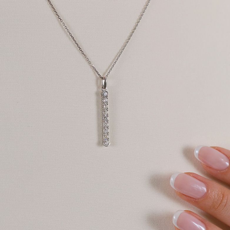 0.78-carat Diamond Pendant,...