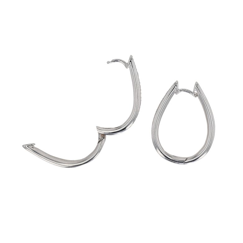 0.24-carat diamond hoop...