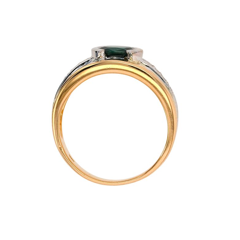 0.81-carat sapphire and...