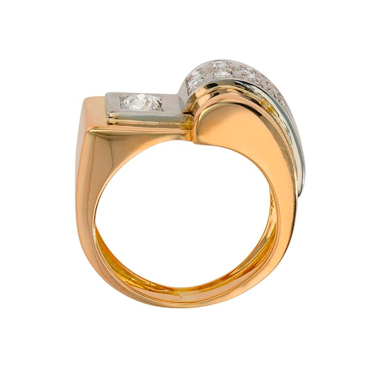 Vintage Diamond Ring, 0.39...