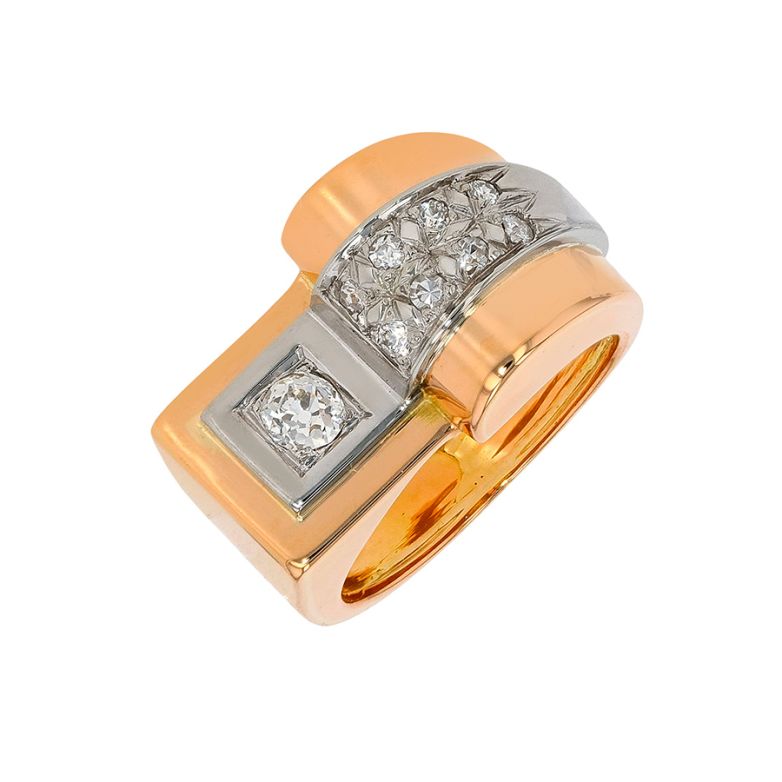 Vintage Diamond Ring, 0.39...