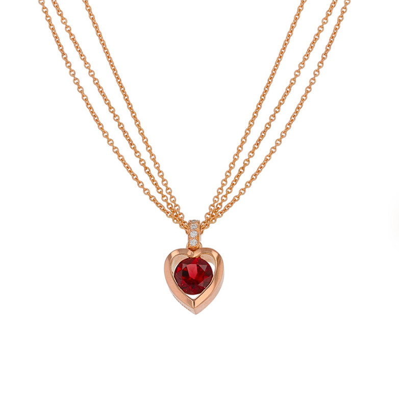 1.44-carat garnet and...