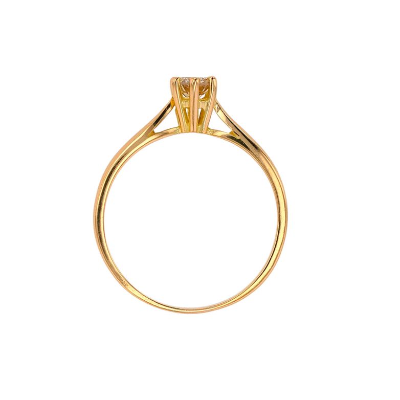 0.33-carat diamond...