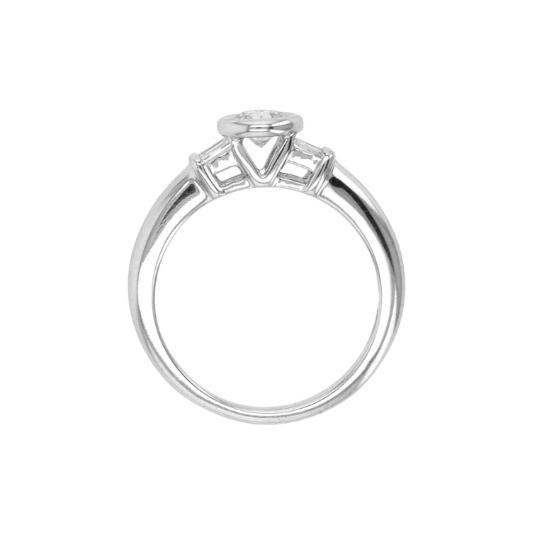 0.42 carat diamond ring...