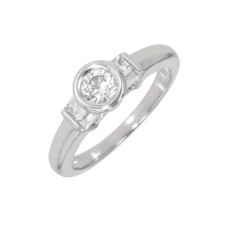0.42 carat diamond ring...