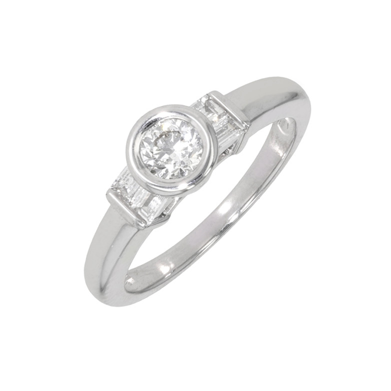0.42 carat diamond ring...