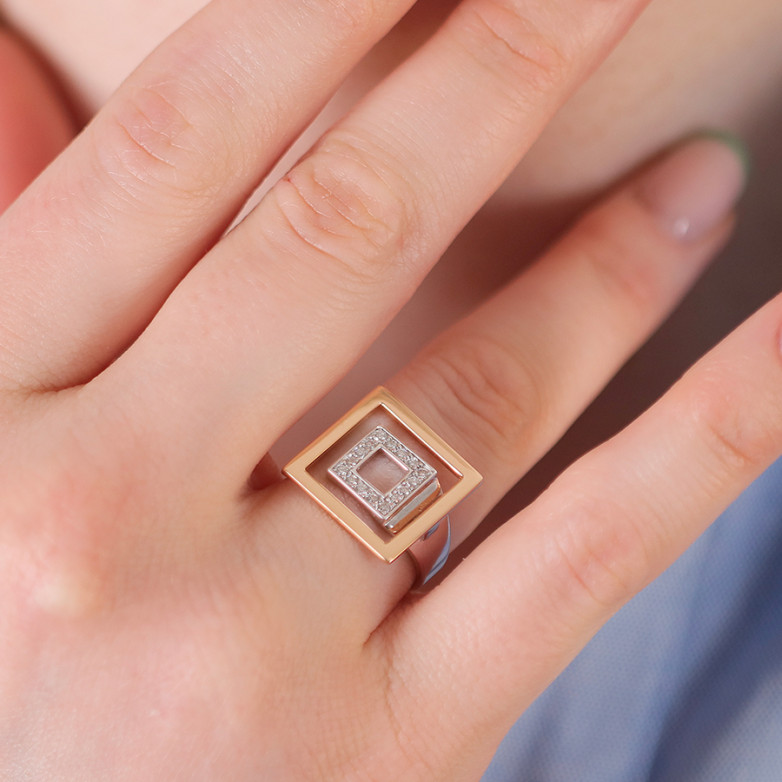 0.16-carat Diamond Ring,...