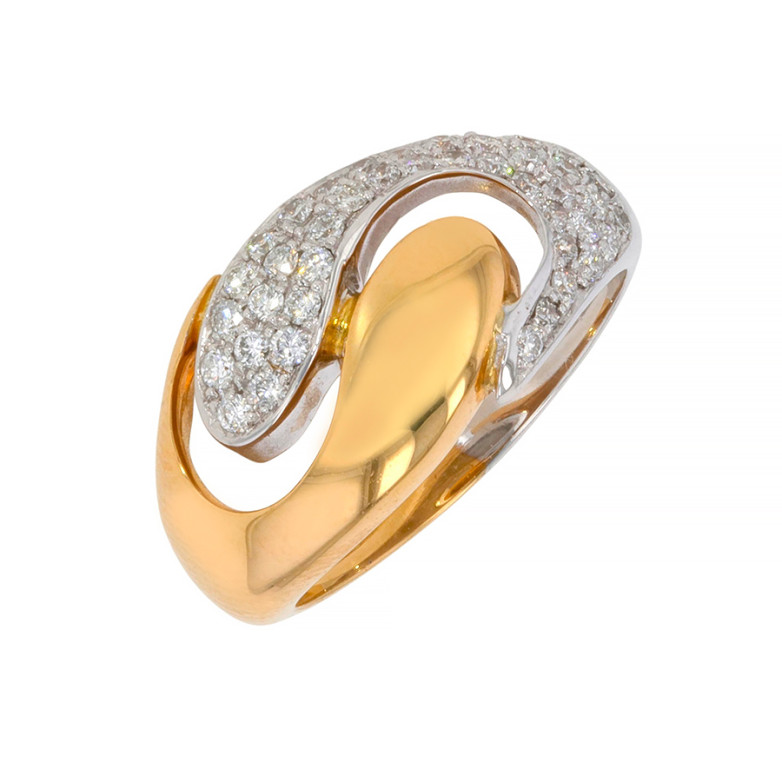 0.13-carat Diamond Ring,...