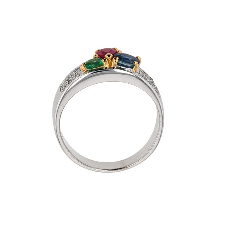 0.27-carat diamond ring...