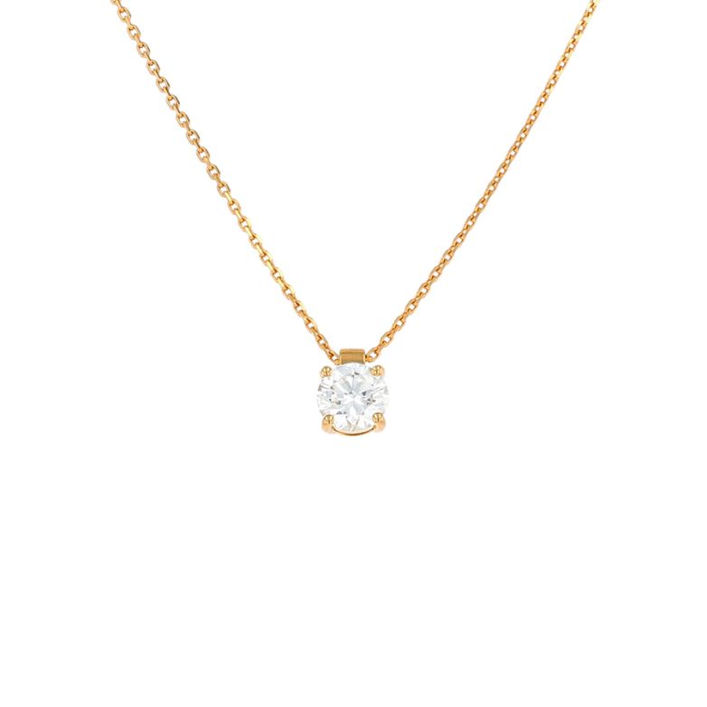 1.02-carat diamond necklace...
