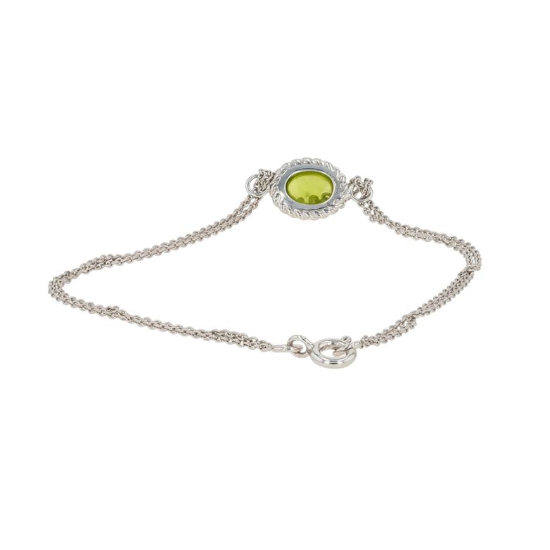 1.70-carat cabochon peridot...
