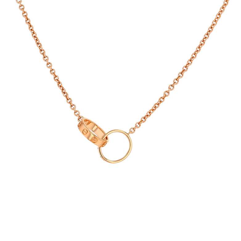 CARTIER Love Necklace, rose...