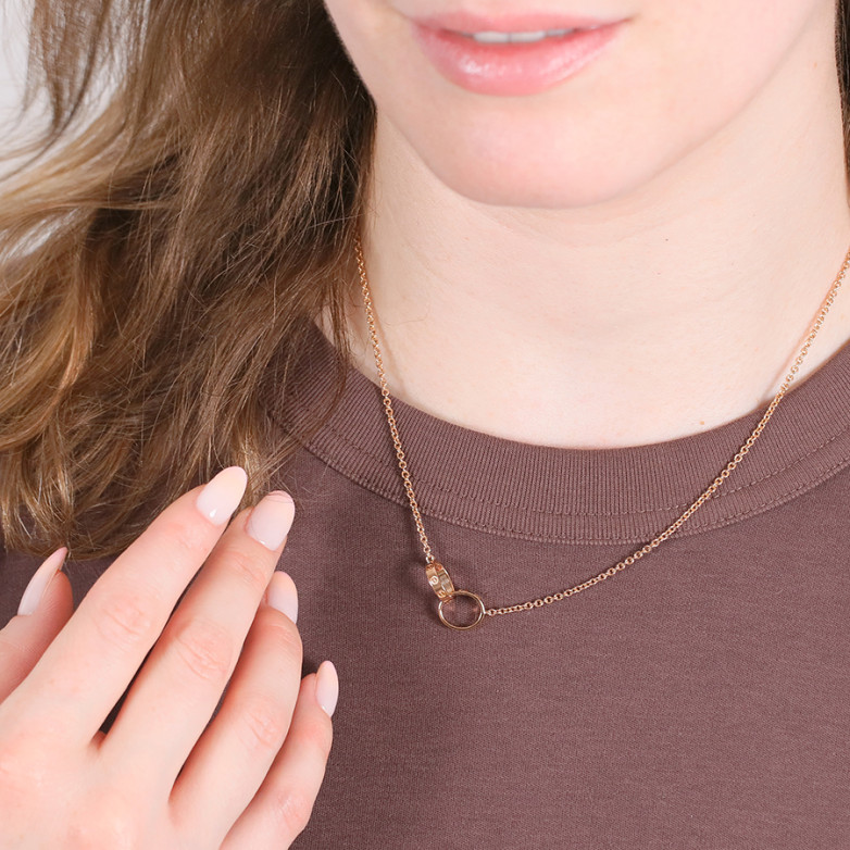 CARTIER Love Necklace, rose...