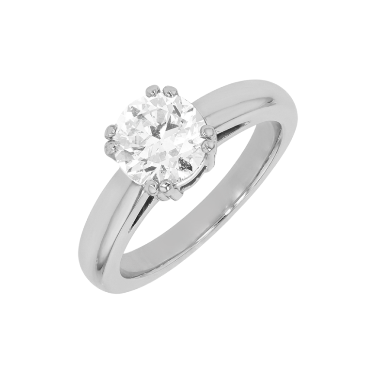 1.23-carat diamond...