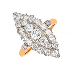 1.49-carat Marquise Diamond...