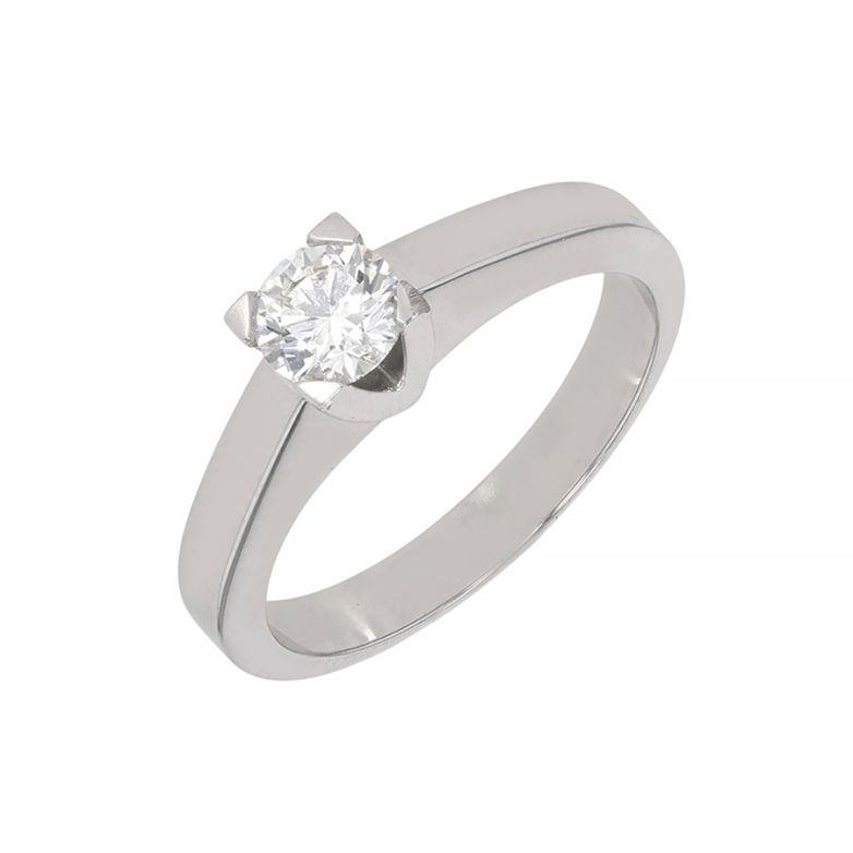 0.52-carat diamond...