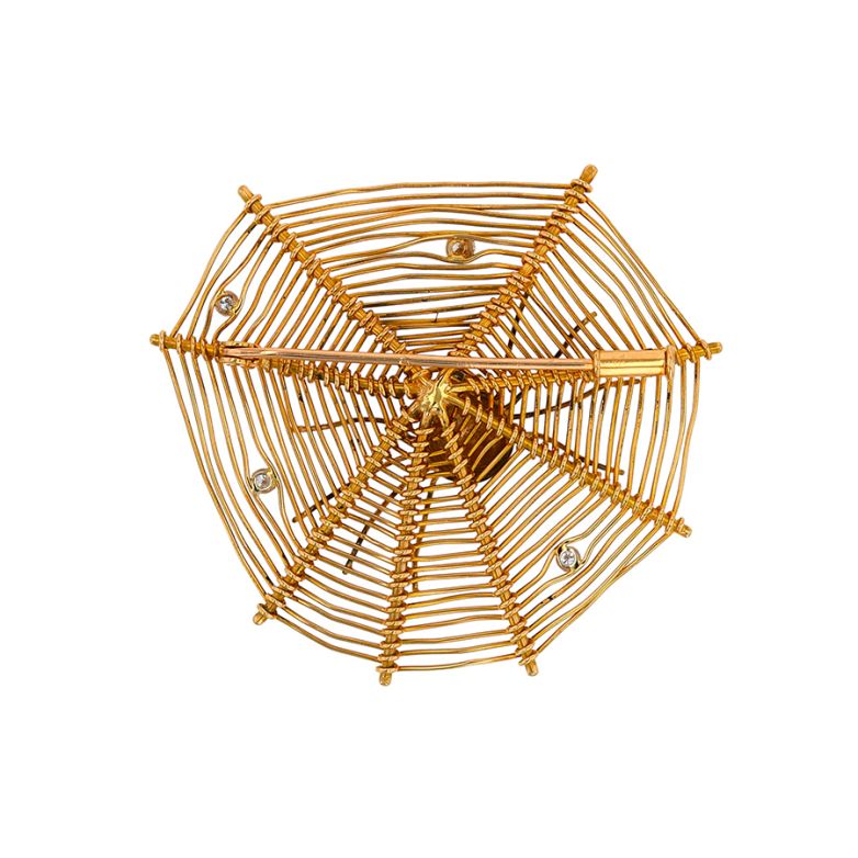 Vintage diamond brooch,...