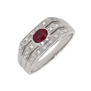 0.48-carat ruby and...