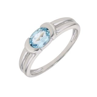 0.75-carat topaz ring,...
