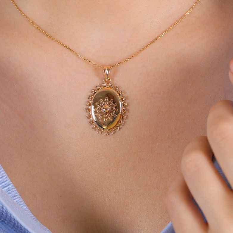 2.89g Yellow Gold Pendant