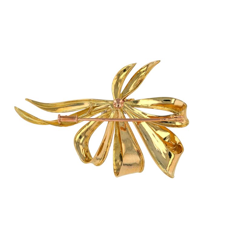 Ruby brooch 0.28 carats and...
