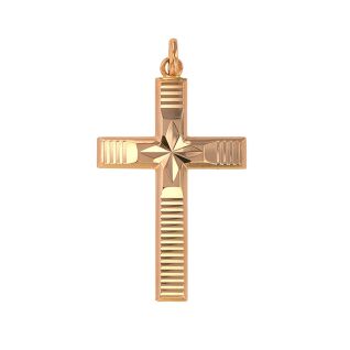 Rose Gold Cross  4.19g