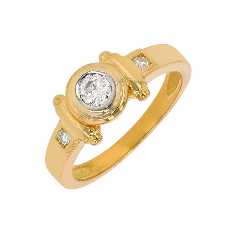0.22-carat diamond ring,...