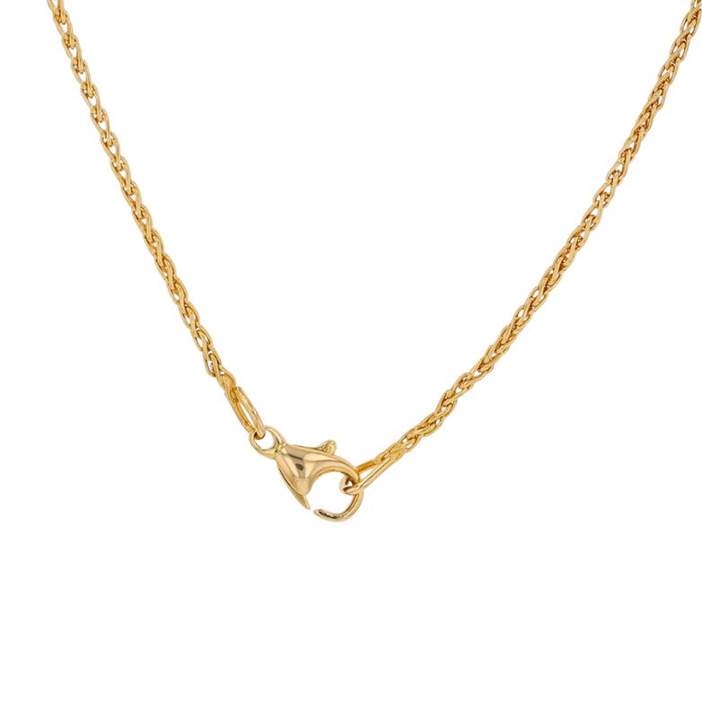 0.28-carat diamond necklace...