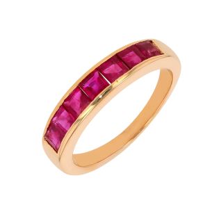 1.05-carat ruby wedding...