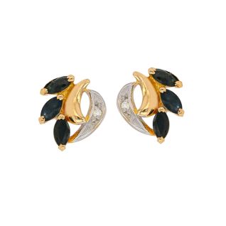 Earrings with 0.36 carats...