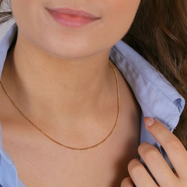 Yellow Gold Cuff Chain, 2.98 g
