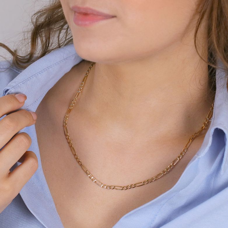 Alternating-link yellow...